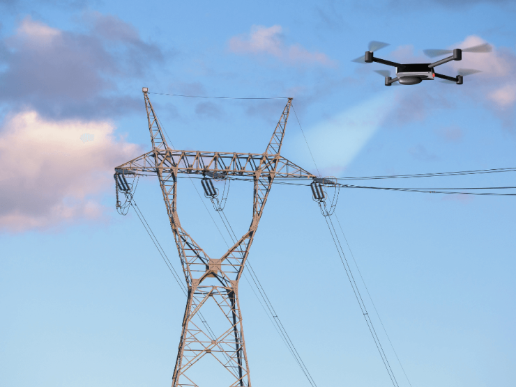 Inspeção aérea em linhas de transmissão: reduza os custos e aumente a eficiência com drones